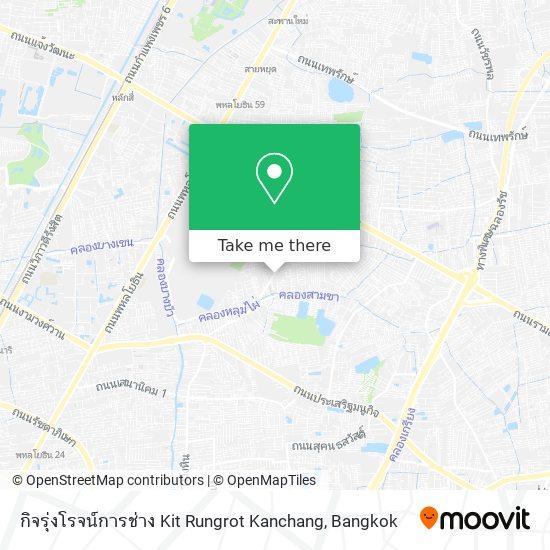 กิจรุ่งโรจน์การช่าง Kit Rungrot Kanchang map