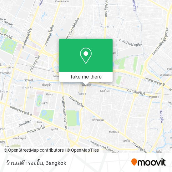 ร้านเสต๊กรอยยิ้ม map