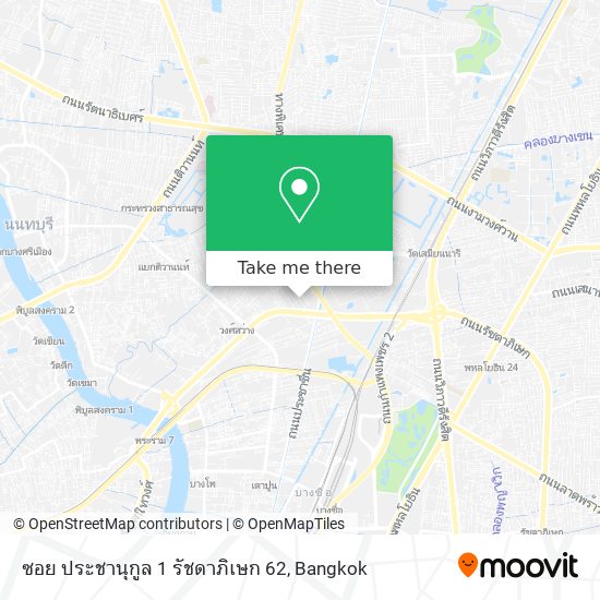 ซอย ประชานุกูล 1 รัชดาภิเษก 62 map