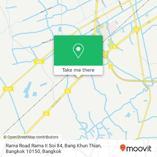 Rama Road Rama II Soi 84, Bang Khun Thian, Bangkok 10150 map