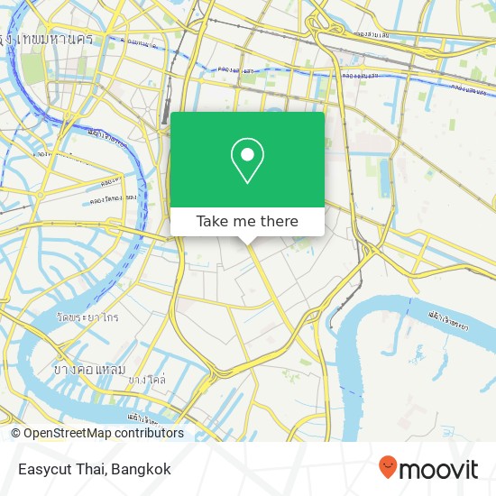 Easycut Thai map