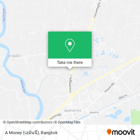 A Money (เอมันนี่) map