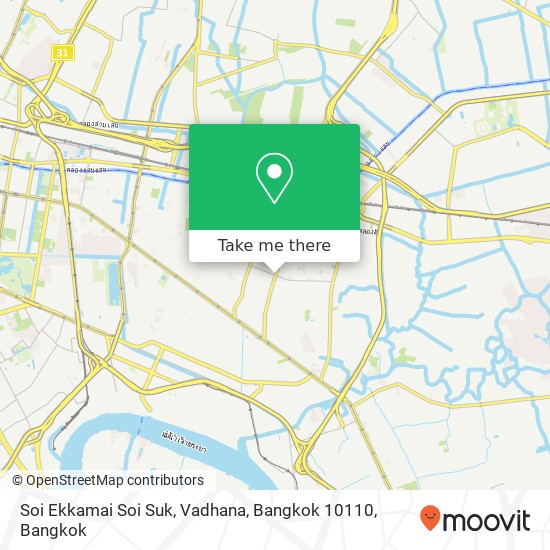Soi Ekkamai Soi Suk, Vadhana, Bangkok 10110 map