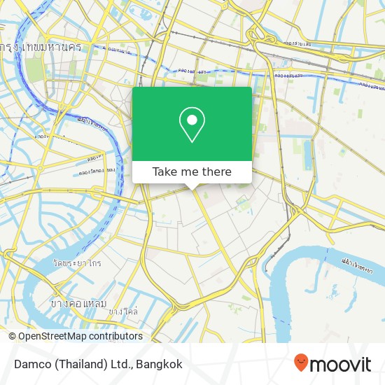 Damco (Thailand) Ltd. map