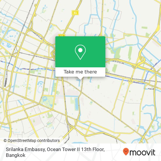 Srilanka Embassy, Ocean Tower II 13th Floor map