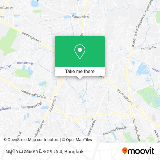 หมู่บ้านเคหะธานี ซอย เอ 4 map