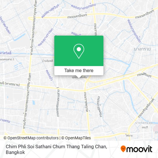 Chim Phli Soi Sathani Chum Thang Taling Chan map