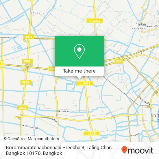 Borommaratchachonnani Preecha 8, Taling Chan, Bangkok 10170 map