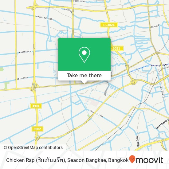 Chicken Rap (ชิกเก้นแร๊พ), Seacon Bangkae map