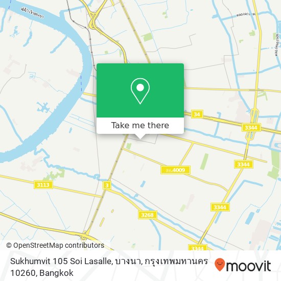 Sukhumvit 105 Soi Lasalle, บางนา, กรุงเทพมหานคร 10260 map