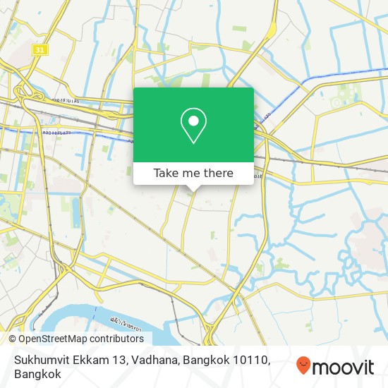 Sukhumvit Ekkam 13, Vadhana, Bangkok 10110 map