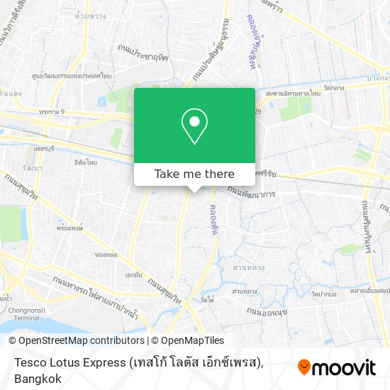 Tesco Lotus Express (เทสโก้ โลตัส เอ็กซ์เพรส) map