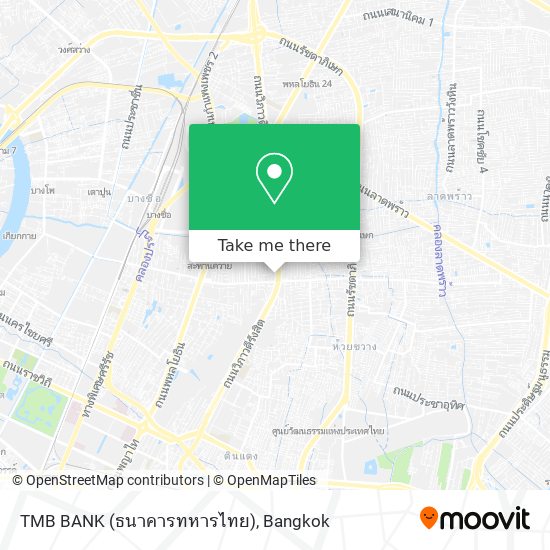 TMB BANK (ธนาคารทหารไทย) map