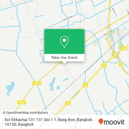 Soi Ekkachai 131 131 Soi 1 1, Bang Bon, Bangkok 10150 map