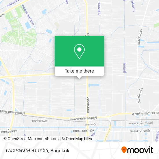 แฟลชทหาร ร่มเกล้า map