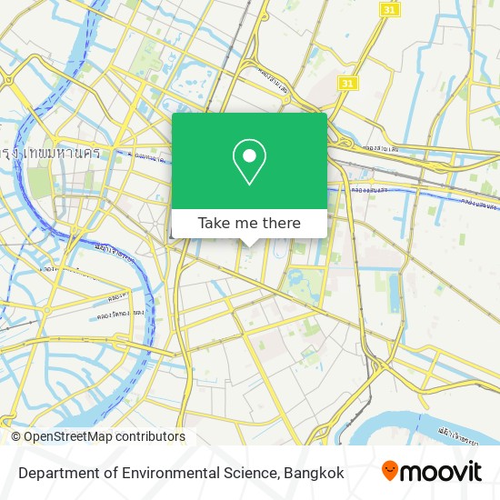 Department of Environmental Science map