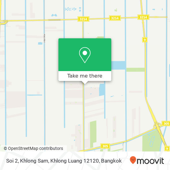 Soi 2, Khlong Sam, Khlong Luang 12120 map