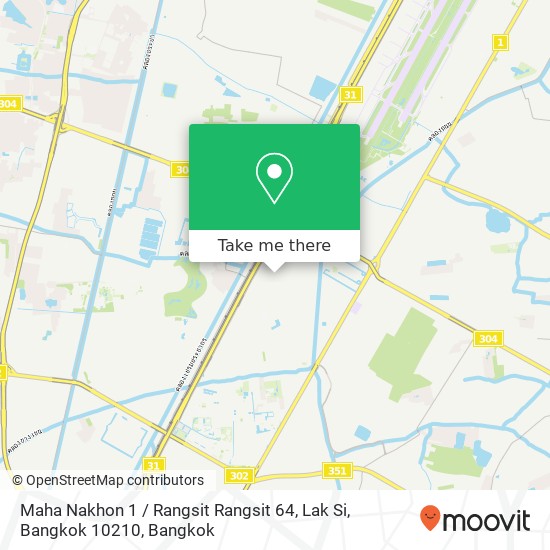 Maha Nakhon 1 / Rangsit Rangsit 64, Lak Si, Bangkok 10210 map