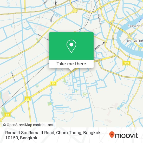 Rama II Soi Rama II Road, Chom Thong, Bangkok 10150 map