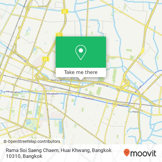 Rama Soi Saeng Chaem, Huai Khwang, Bangkok 10310 map