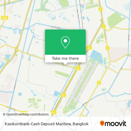 Kasikornbank-Cash Deposit Machine map