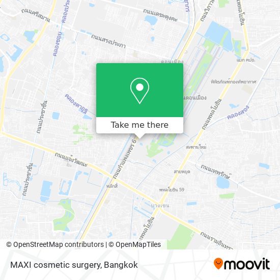 MAXI cosmetic surgery map