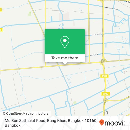 Mu Ban Setthakit Road, Bang Khae, Bangkok 10160 map