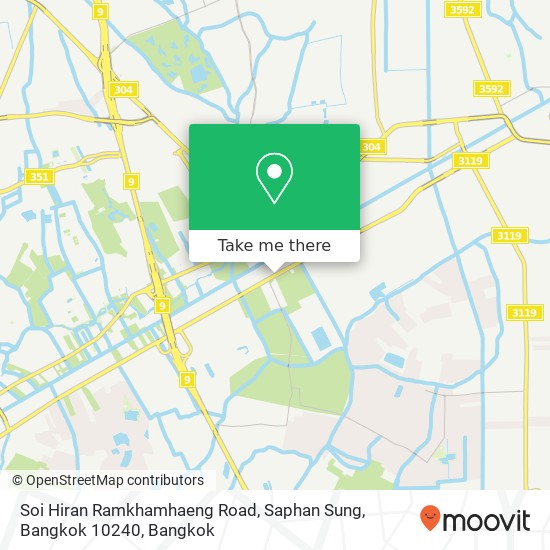 Soi Hiran Ramkhamhaeng Road, Saphan Sung, Bangkok 10240 map