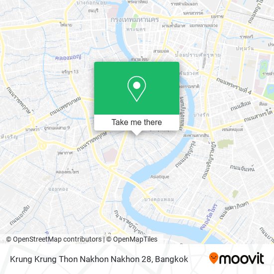 Krung Krung Thon Nakhon Nakhon 28 map