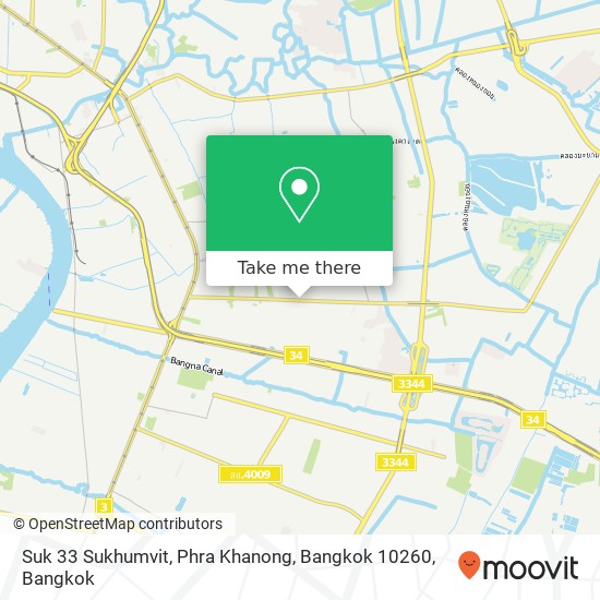 Suk 33 Sukhumvit, Phra Khanong, Bangkok 10260 map