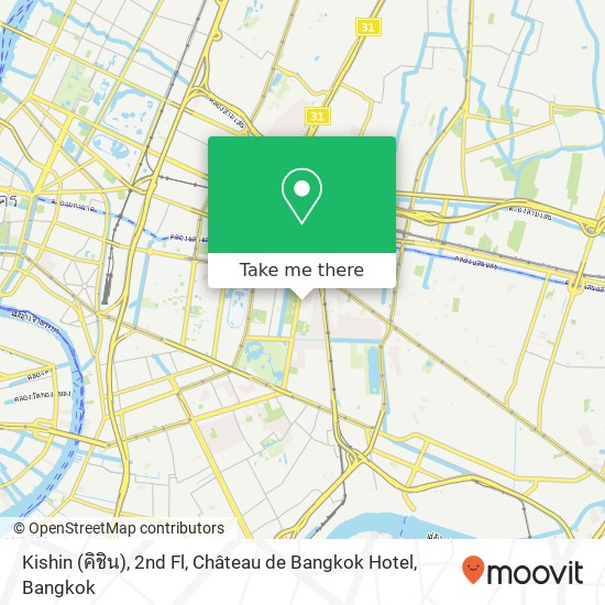 Kishin (คิชิน), 2nd Fl, Château de Bangkok Hotel map