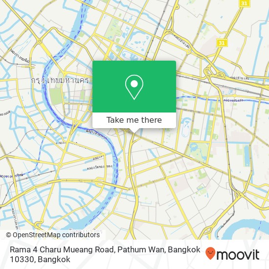 Rama 4 Charu Mueang Road, Pathum Wan, Bangkok 10330 map