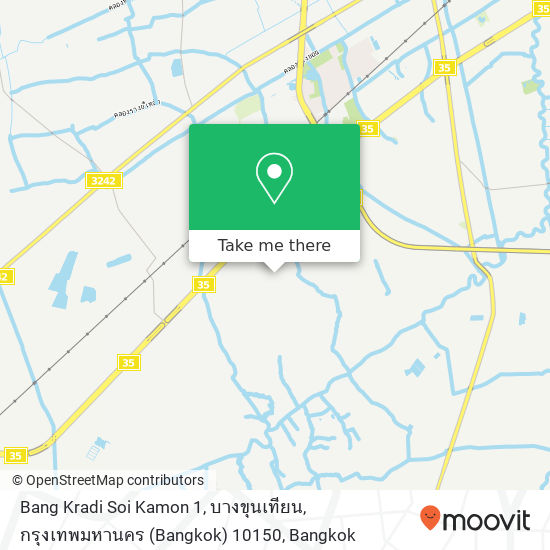 Bang Kradi Soi Kamon 1, บางขุนเทียน, กรุงเทพมหานคร (Bangkok) 10150 map