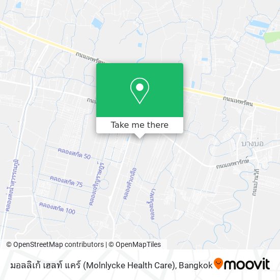 มอลลิเก้ เฮลท์ แคร์ (Molnlycke Health Care) map