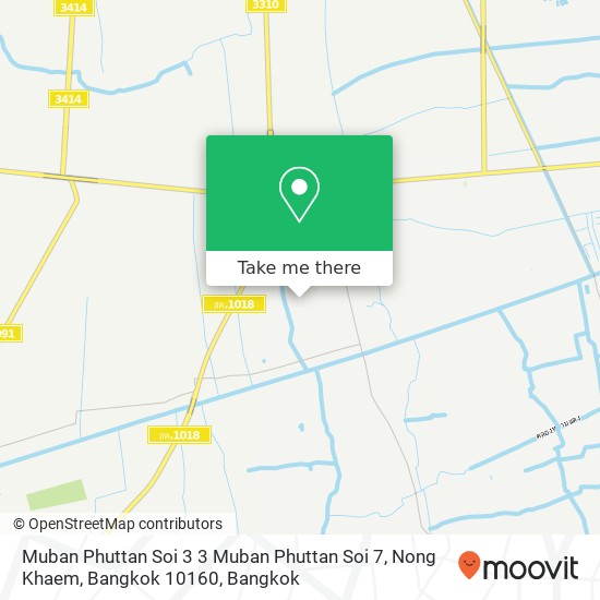 Muban Phuttan Soi 3 3 Muban Phuttan Soi 7, Nong Khaem, Bangkok 10160 map