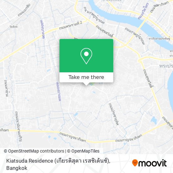 Kiatsuda Residence (เกียรติสุดา เรสซิเด้นซ์) map