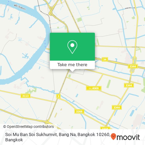 Soi Mu Ban Soi Sukhumvit, Bang Na, Bangkok 10260 map
