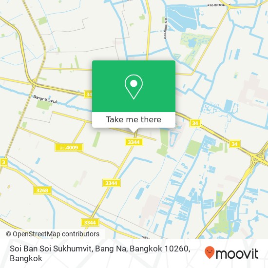 Soi Ban Soi Sukhumvit, Bang Na, Bangkok 10260 map