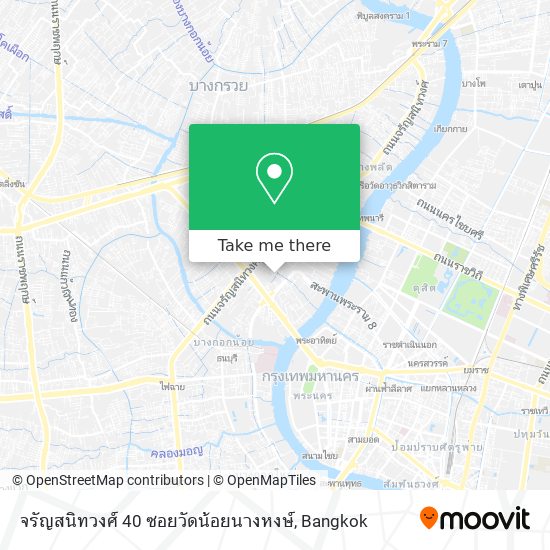 จรัญสนิทวงศ์ 40 ซอยวัดน้อยนางหงษ์ map