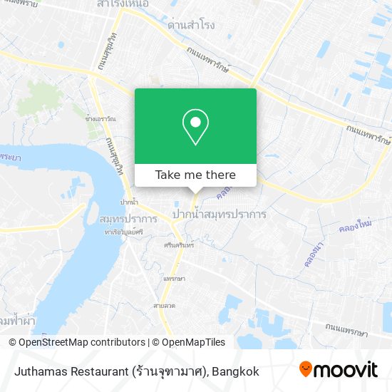 Juthamas Restaurant (ร้านจุฑามาศ) map