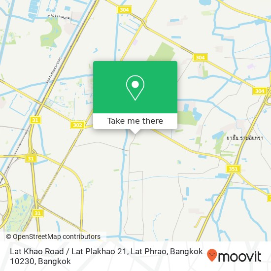 Lat Khao Road / Lat Plakhao 21, Lat Phrao, Bangkok 10230 map