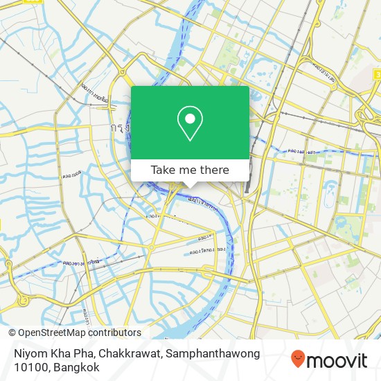 Niyom Kha Pha, Chakkrawat, Samphanthawong 10100 map