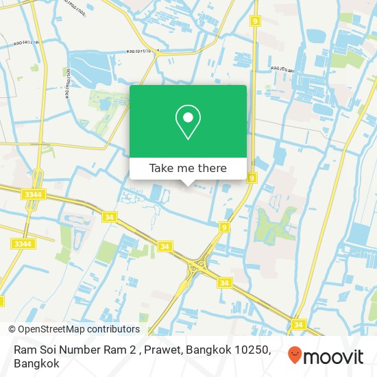 Ram Soi Number Ram 2 , Prawet, Bangkok 10250 map