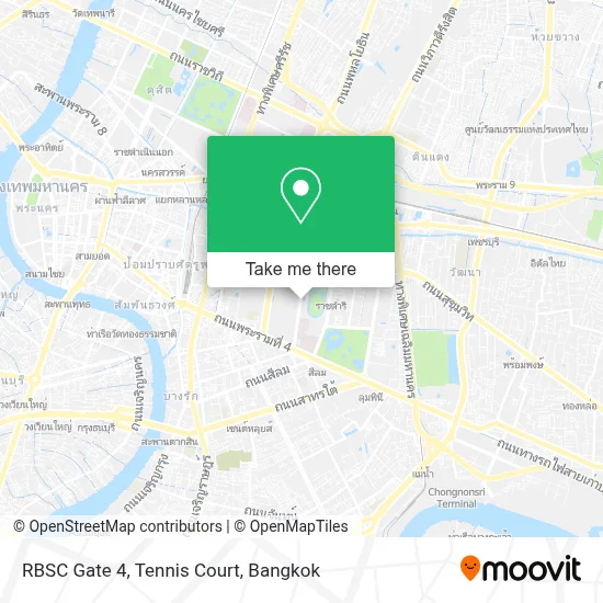 RBSC Gate 4, Tennis Court map