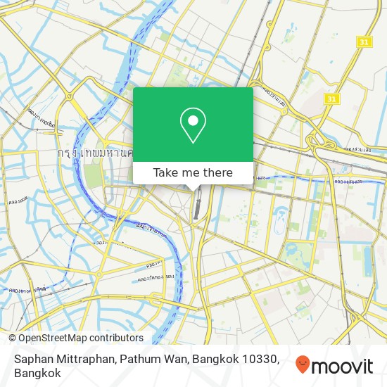 Saphan Mittraphan, Pathum Wan, Bangkok 10330 map