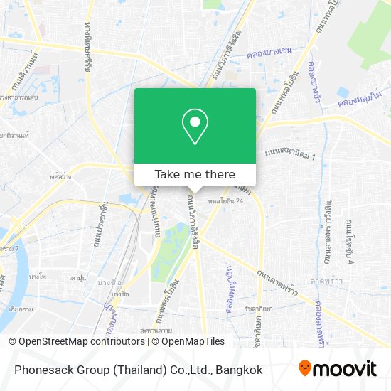 Phonesack Group (Thailand) Co.,Ltd. map