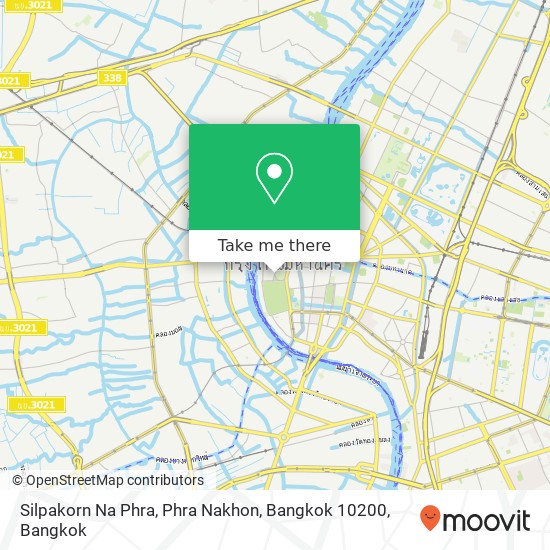 Silpakorn Na Phra, Phra Nakhon, Bangkok 10200 map