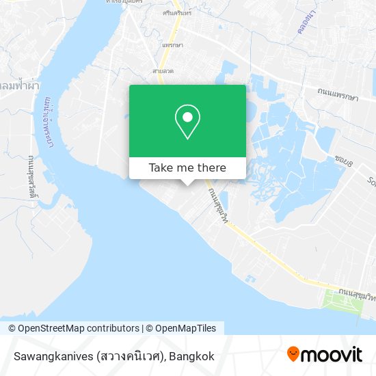 Sawangkanives (สวางคนิเวศ) map