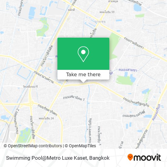Swimming Pool@Metro Luxe Kaset map