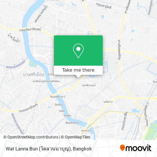 Wat Lanna Bun (วัดลานนาบุญ) map